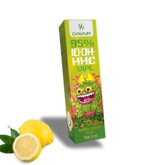 Vapeo CanaPuff | Super Lemon Haze. 10-OH 95 %. 1 ml
