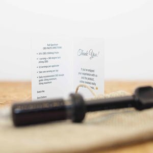 PASTA DE CBD DE ESPECTRO COMPLETO