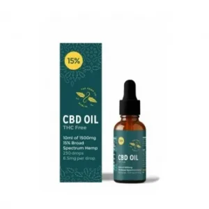 Aceite de CBD de amplio espectro 15% 1500 mg 10 ml