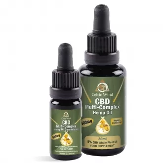 Aceite de CBD multicomplejo al 5% (500-1500 mg)