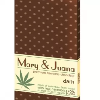Chocolate negro premium Mary & Juana 80 g