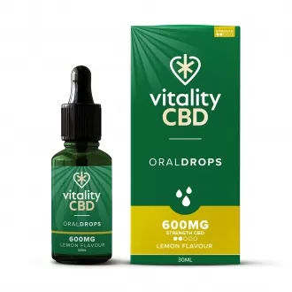 Gotas orales de CBD sabor limón 30 ml